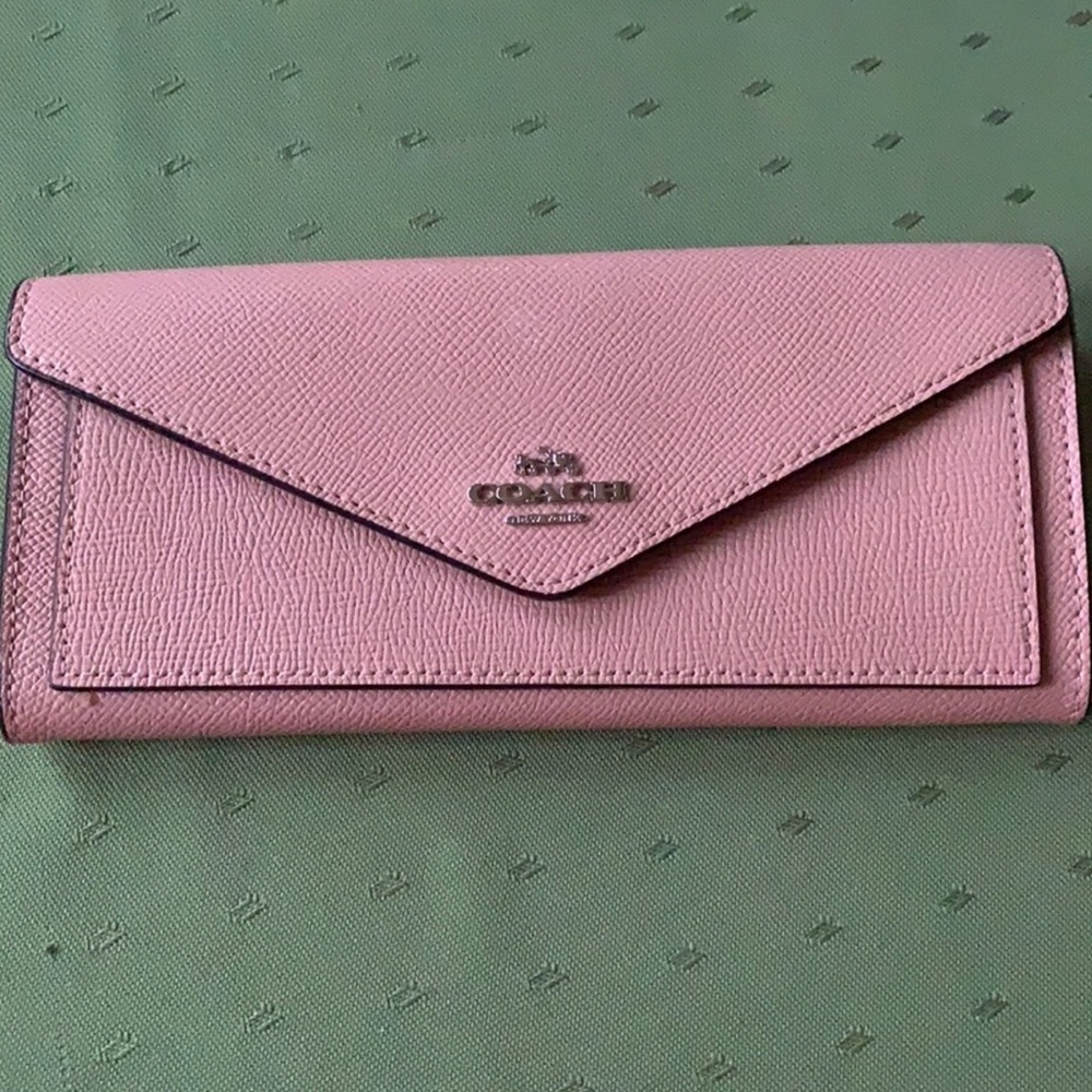 coach envelope wallet